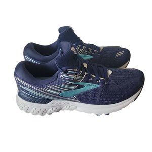 Brooks Adrenaline 19 Womens Shoes Sneakers Size 10.5 Blue 1202841B450 Running